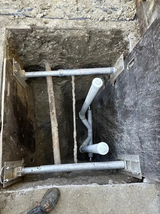 Experienced plumber completing Gas Line Repair work in Parker